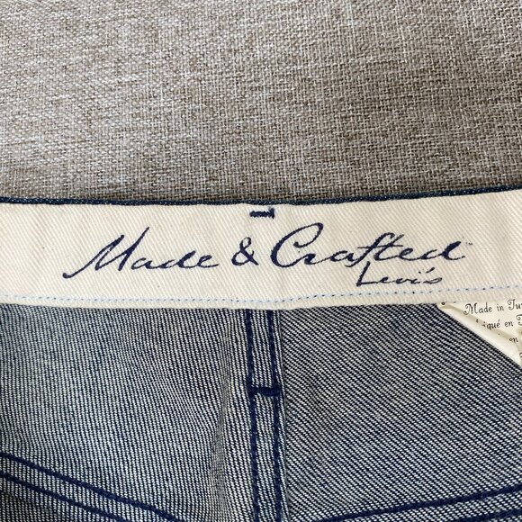 Levi's Made & Crafted L02 Skinny Denim Jeans Women 26 Blue Premium Casual Pants - Picture 5 of 13